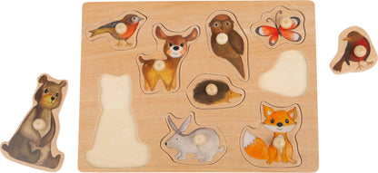 Houten puzzel "Bosdieren" van Small Foot
