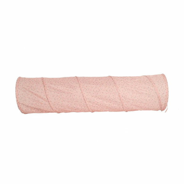 Rosa Kriechtunnel "Little Pink Flowers" von Little Dutch