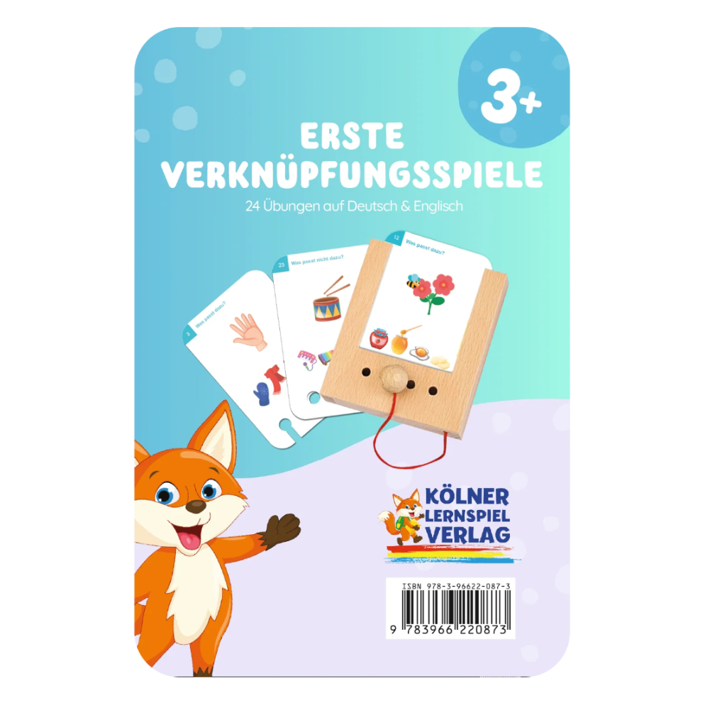 Kartensatz "Erste Verknüpfungsspiele" für den Lochkasten (ab 3 Jahren)