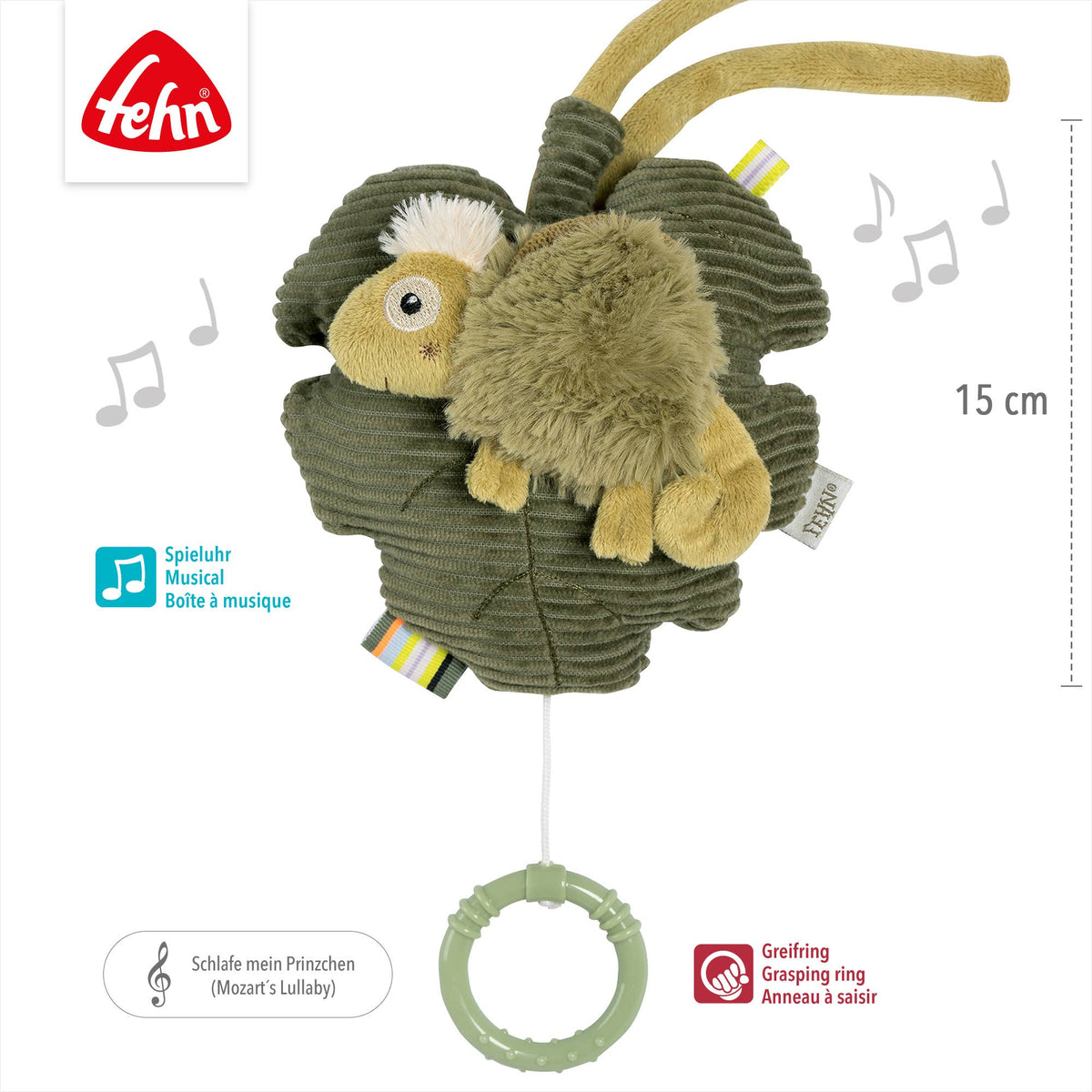 Spieluhr Chamäleon von Fehn