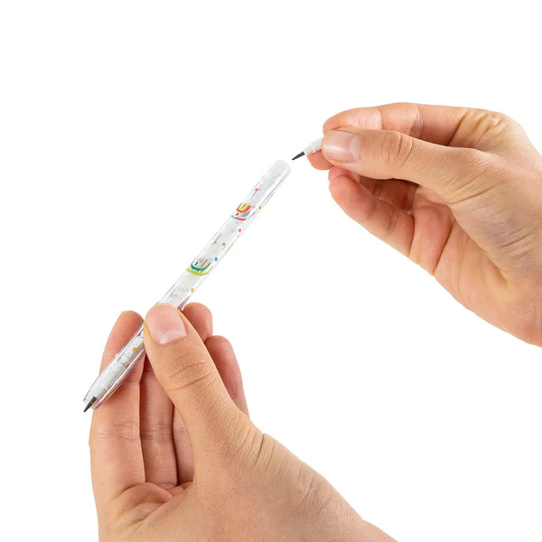 Regenbogen Zieh- & Steckbleistift - perfekt für die Schultüte