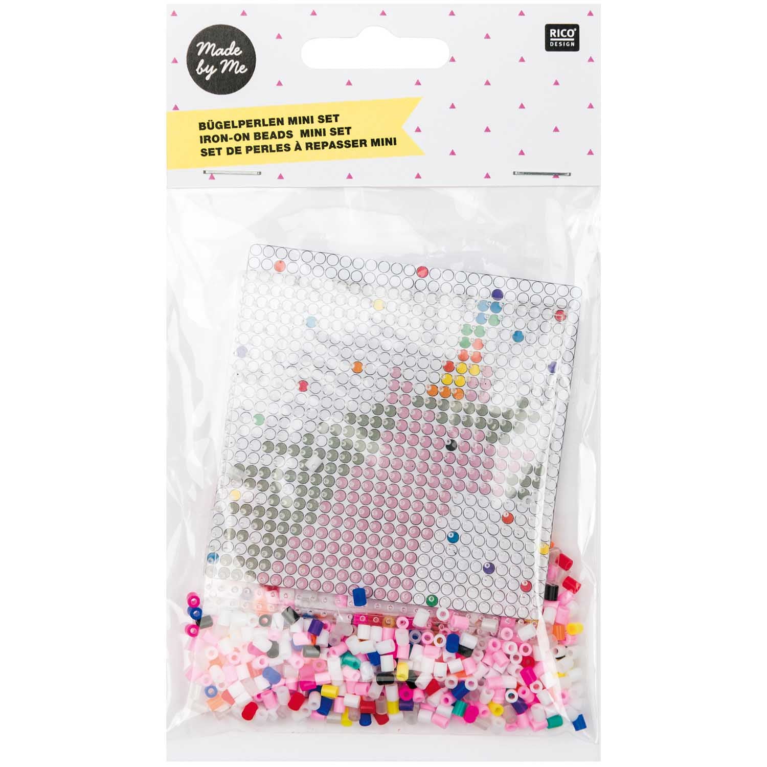 Mini Bügelperlen "Eckig" als kleine Geschenkidee für den Adventskalender