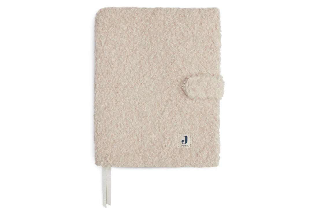 Beige "Boucle" U-Heft Hülle für das Untersuchungsheft