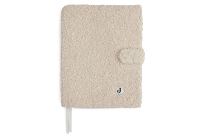 Beige "Boucle" U-Heft Hülle für das Untersuchungsheft