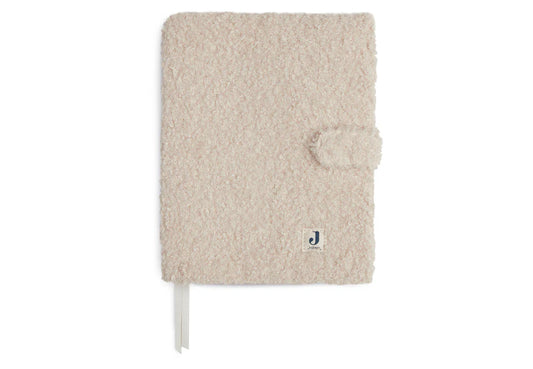 Beige "Boucle" U-Heft Hülle für das Untersuchungsheft