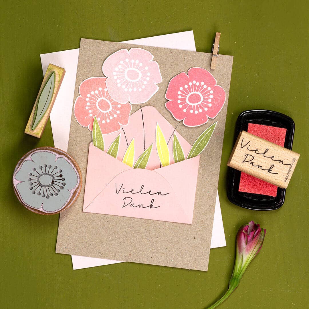 Klaproos XL Stempel van Perlenfischer