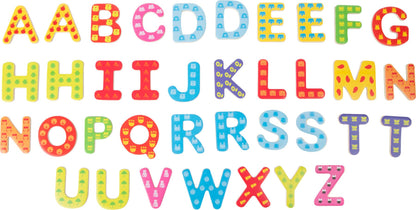 Colorful Magnetic Letters by Small Foot