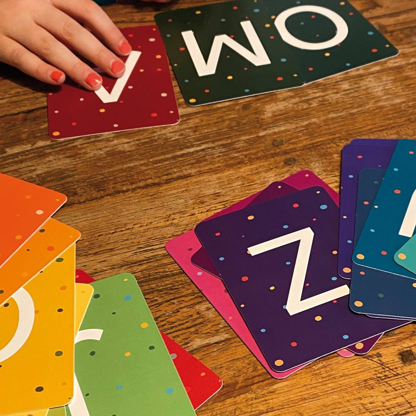 ABC-Kartenset mit 30 Buchstabenkarten und 10 Zahlenkarten von Rüsselfuchs