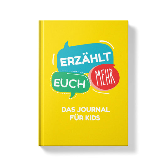 "Erzählt euch mehr" - Journal für Kids von Simon & Jan