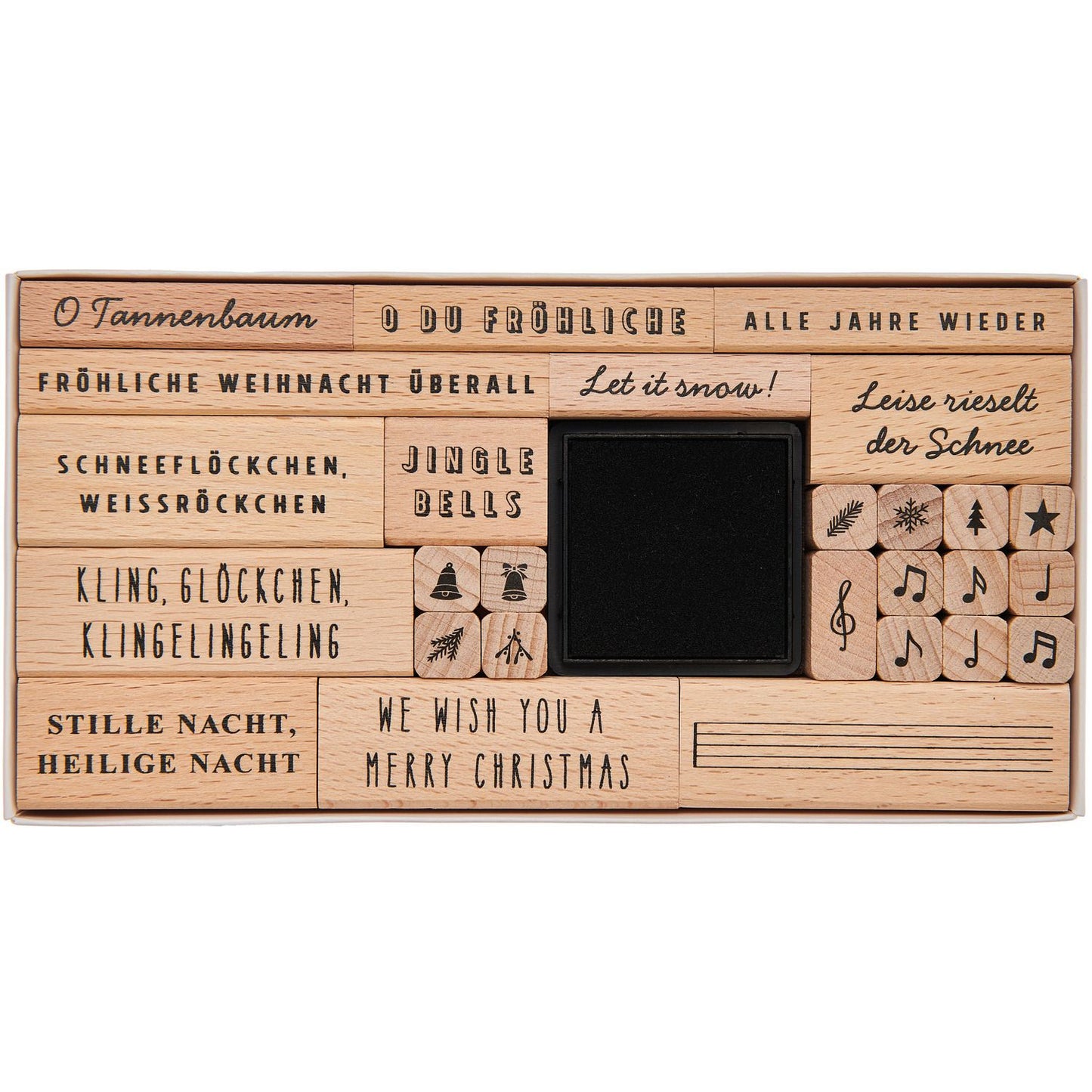 Stempelset "Weihnachtslieder" von Paper Poetry/Rico Design