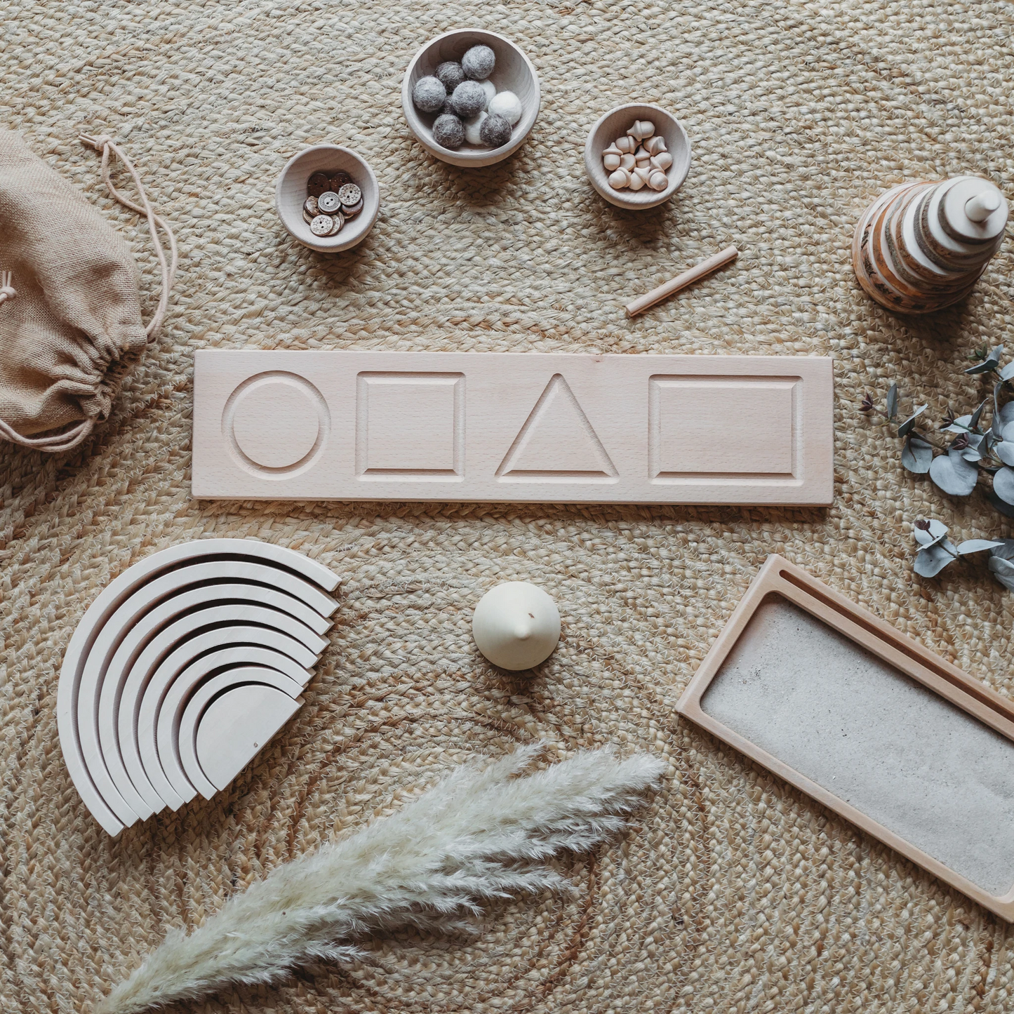 Formen-Tafeln nach Maria Montessori