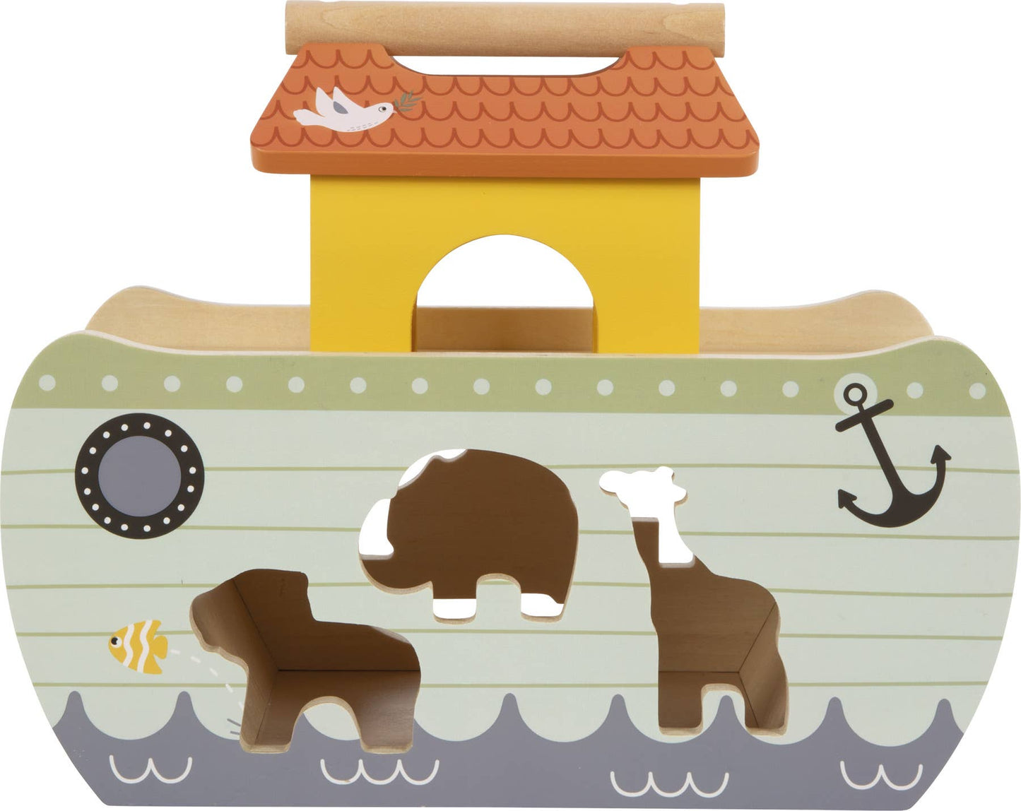 Noah's Ark "Safari" Wooden Peg Game by Small Foot