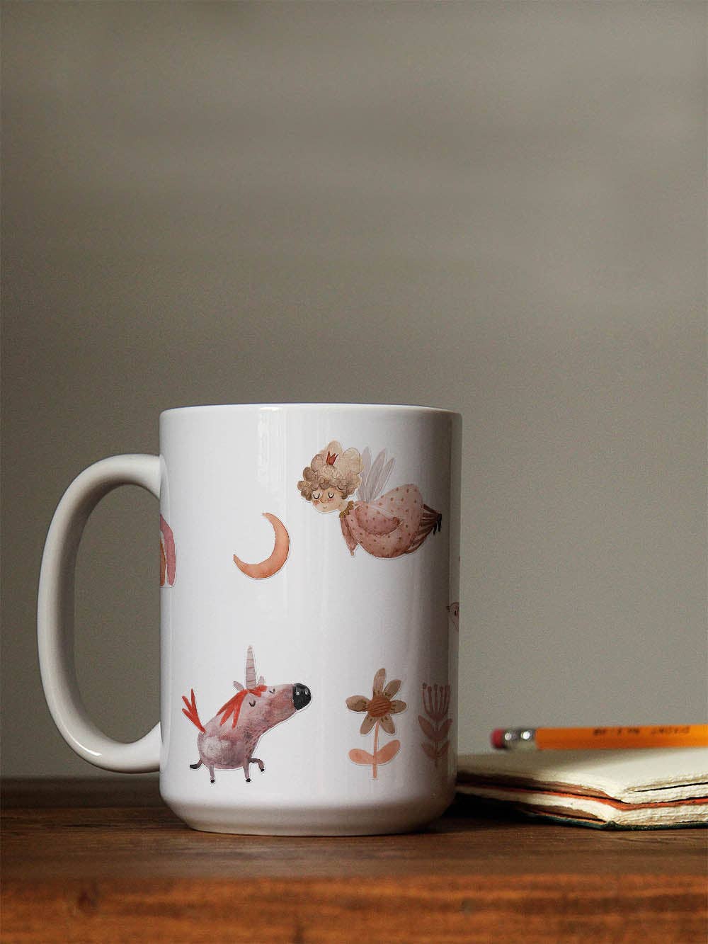 Spülmaschinenfeste Sticker "Einhornpups" von Halfbird, Pocket Edition