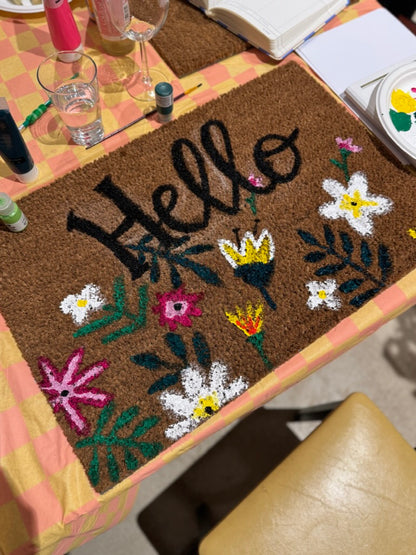 Workshop: Welkomstmat zelf ontwerpen in Auenland (Stolberg) (25.03.2026)