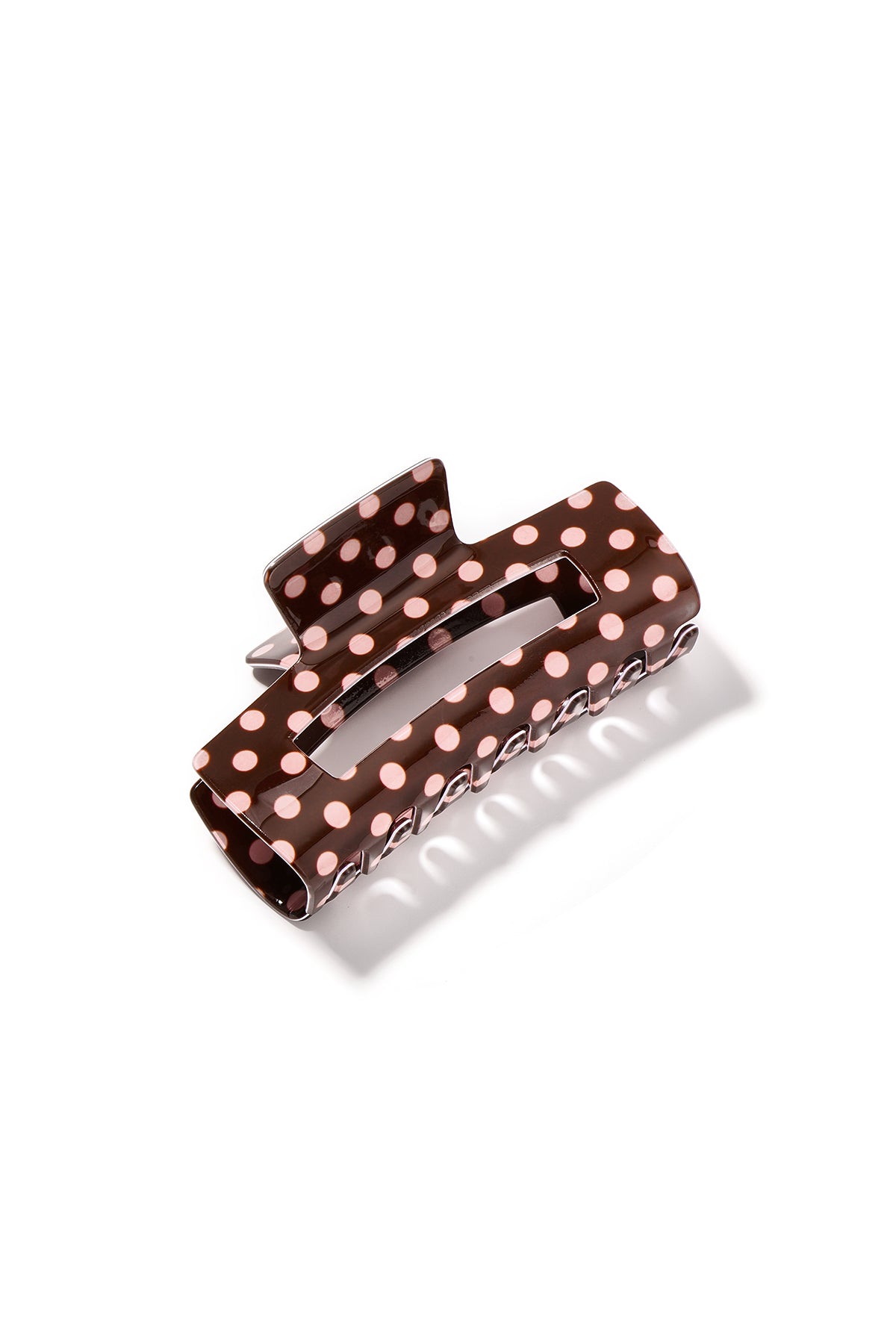 Haarklammer mit Polka Dots, verschiedene Farben – Rot