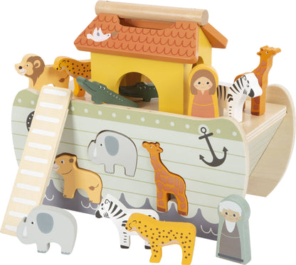 Noah's Ark "Safari" Wooden Peg Game by Small Foot