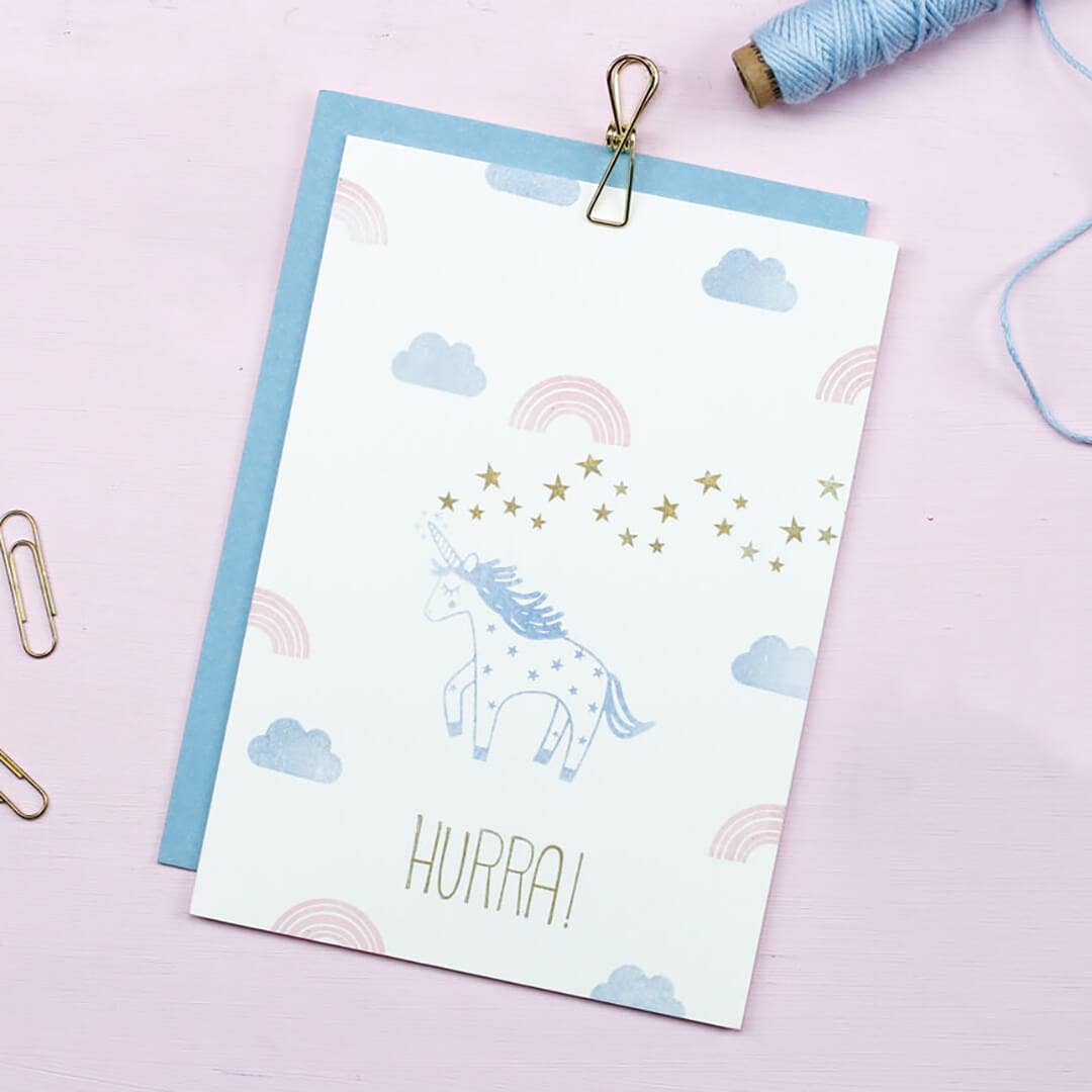 "Unicorn" stamp by Perlenfischer