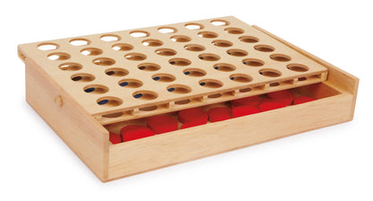Spiel "Vier gewinnt" aus Holz von Small Foot