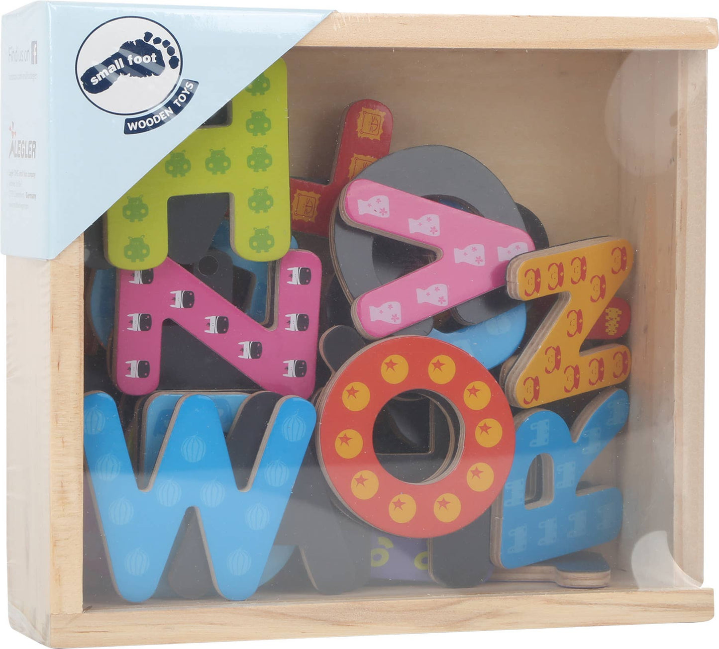 Colorful Magnetic Letters by Small Foot
