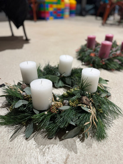 Workshop: "Adventskrans binden" op 24-11-2025 (vindt plaats in AUENLAND!)
