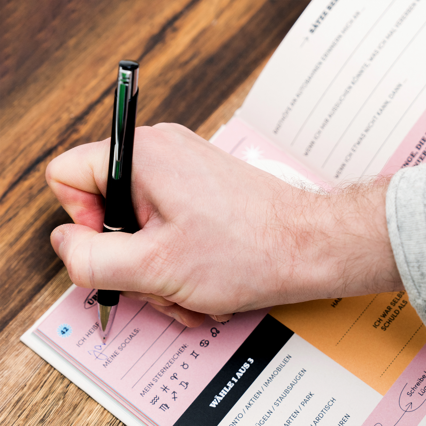 Freundebuch für Erwachsene von Simon & Jan