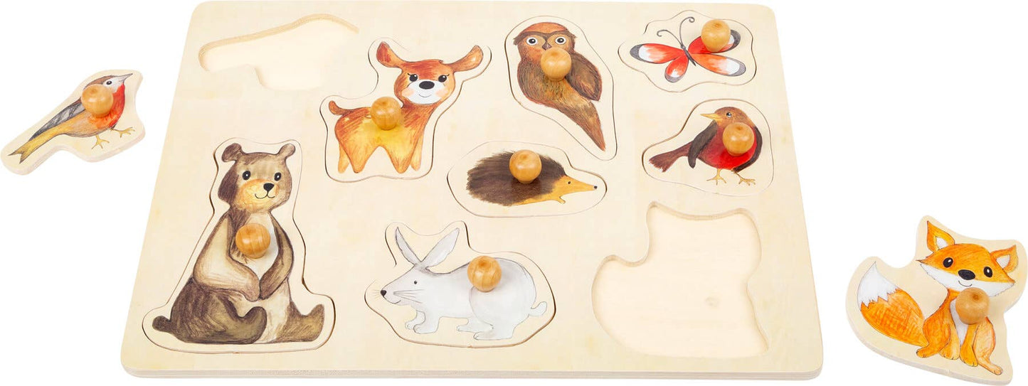 Houten puzzel "Bosdieren" van Small Foot