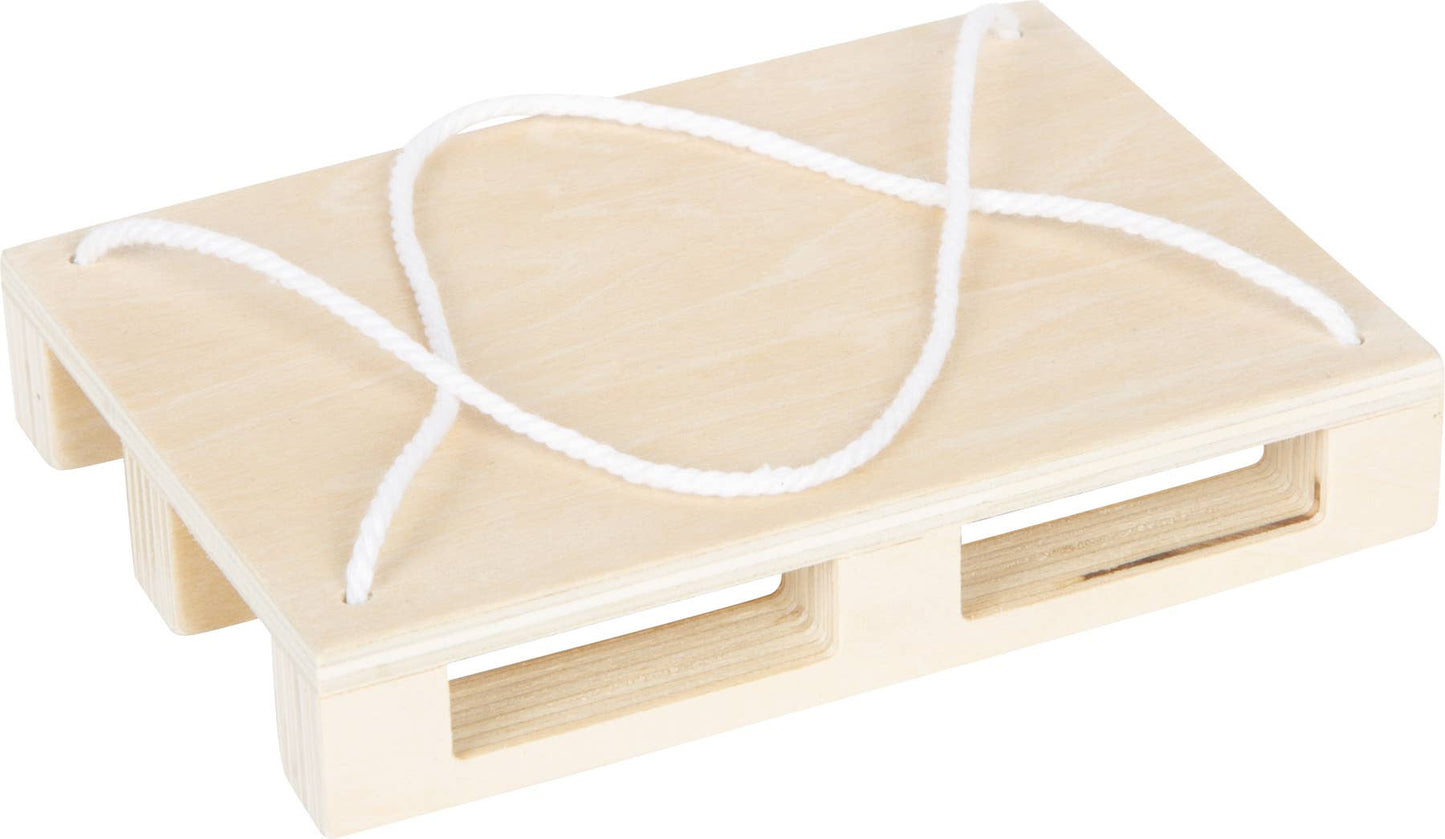 Kranwagen Kinderspielzeug aus Holz von Small Foot