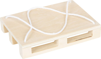 Kranwagen Kinderspielzeug aus Holz von Small Foot