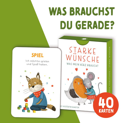 "Starke Wünsche - Was mein Herz braucht" - Bedürfniskarten für Kinder von Rüsselfuchs