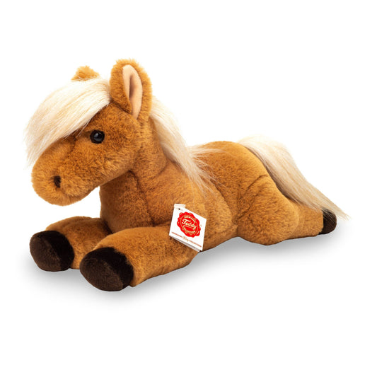Liegendes Pferd Kuscheltier von Teddy Hermann, 34cm