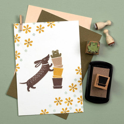 Stempel "Teckel 2" van Perlenfischer
