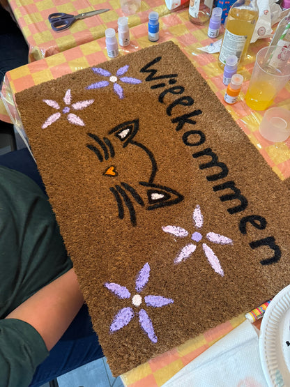 Workshop: Welkomstmat zelf ontwerpen in Auenland (Stolberg) (25.03.2026)