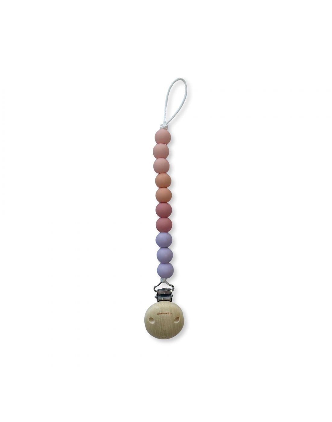 Schnullerkette aus Silikon von Chewies&more, verschiedene Farben