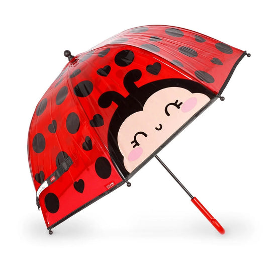 Kinderregenschirm "Dancin' in the Rain" mit Ladybug/Marienkäfer Motiv von Legami
