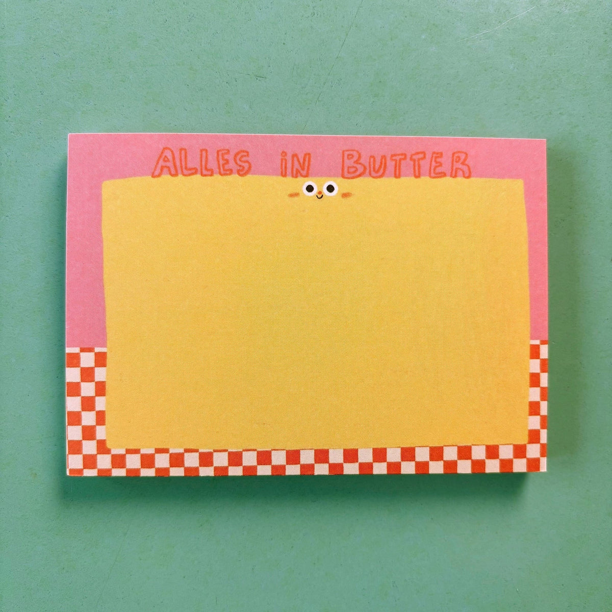 Notizblock "Alles in Butter" von Slinga Illustration