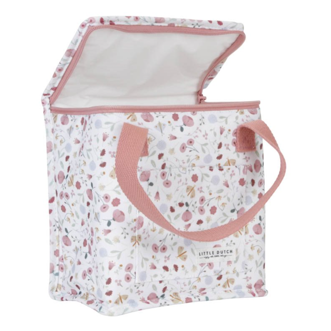 Rosa Kühltasche "Flowers & Butterflies" von Little Dutch