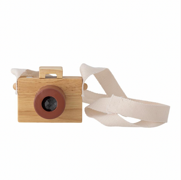 Spielzeugkamera aus Holz mit Wechsel-Bildern von Bloomingville Mini