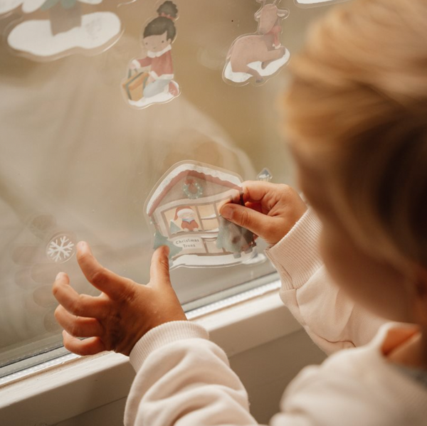 Große Fenstersticker für Weihnachten von Little Dutch