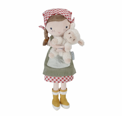 Kuschelpuppe "Rosa mit Schaf" von Little Dutch, 35cm