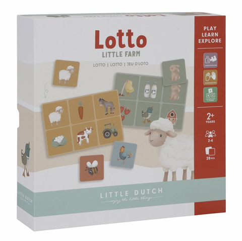 Lotto Spiel "Little Farm" von Little Dutch