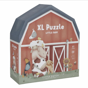 XL Bodenpuzzle "Little Farm" von Little Dutch für Kinder ab 4 Jahren