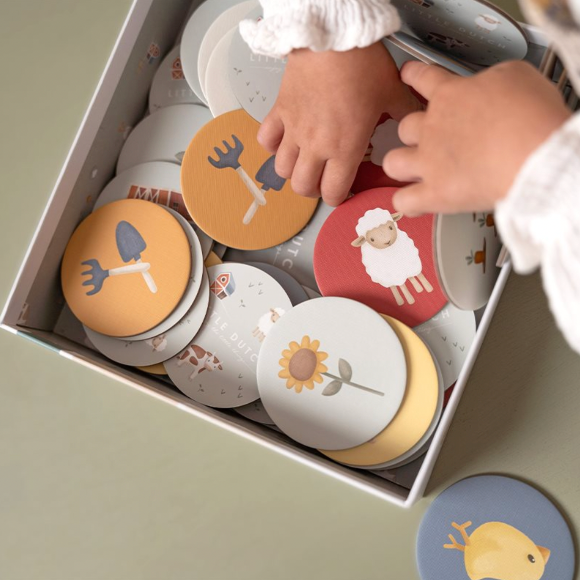 Memory Spiel "Little Farm" von Little Dutch - perfekt für Kinder ab 3 Jahren