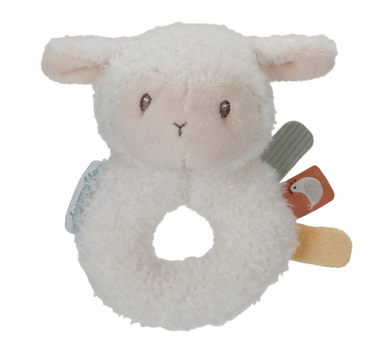Weiche Stoffrassel "Schaf" von Little Dutch