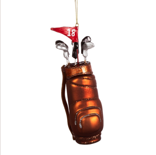 Weihnachtsbaumanhänger "Golfschläger" von Sass & Belle
