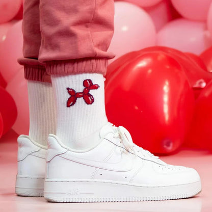 Tennissocken "Ballon Dog" von J. Clay für Frauen und Männer