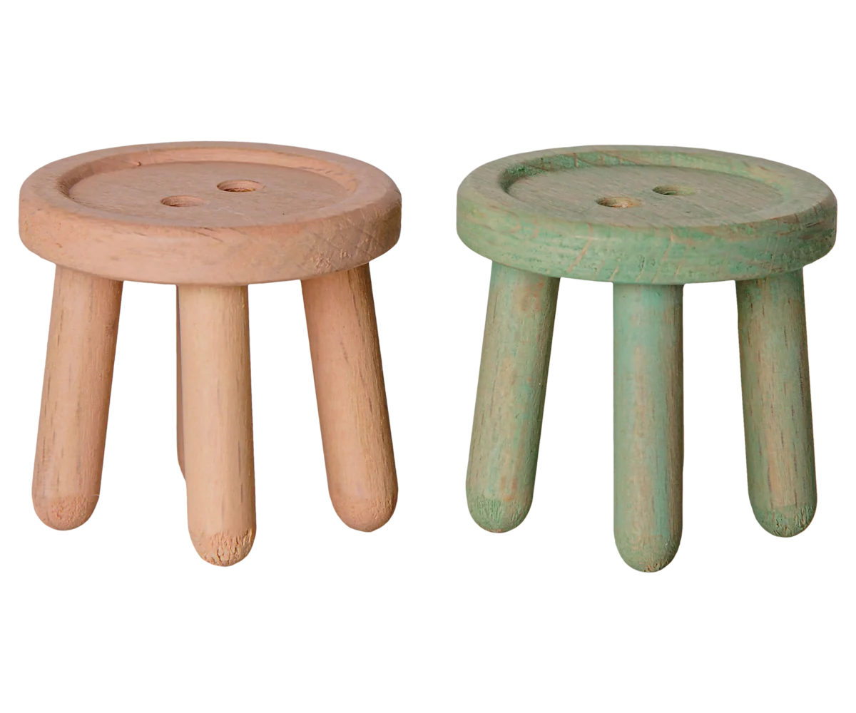 Hockerset für Mäuse "Rosa & Mint" von Maileg