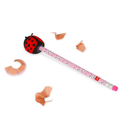 Legami Anspitzer "Ladybug" mit Marienkäfer-Motiv (Mini Friends Kollektion)