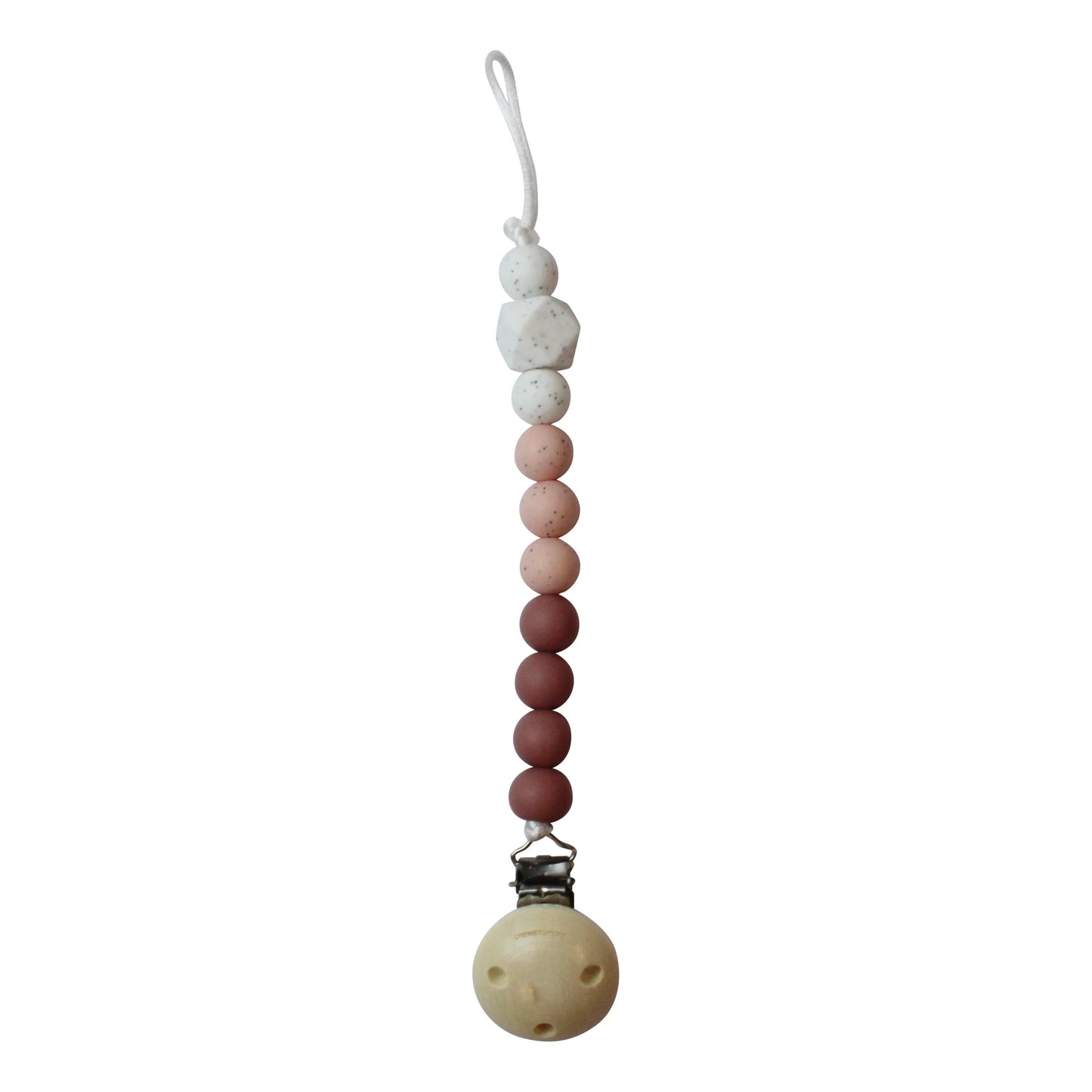 Schnullerkette aus Silikon von Chewies&more, verschiedene Farben
