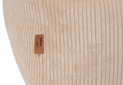 Der stylische Cordsessel in beige von Jollein ist perfekt für Kinderzimmer für Kinder ab 1 Jahr. 