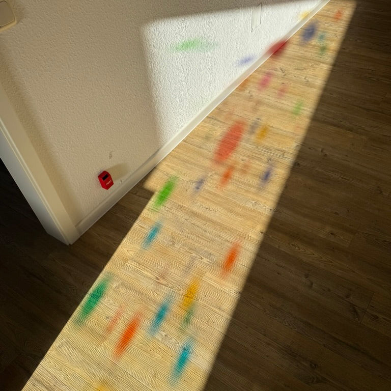 Vorbestellung: Wiederverwendbares Konfetti für das Fenster (ca. 40 Stück)